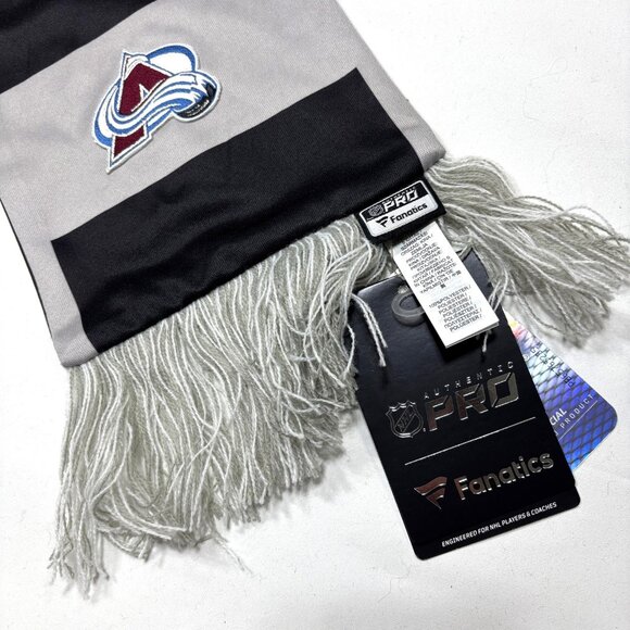 NWT 2022 NHL Stanley Cup Champions Colorado Avalanche Scarf Official Merchandise - Picture 4 of 5